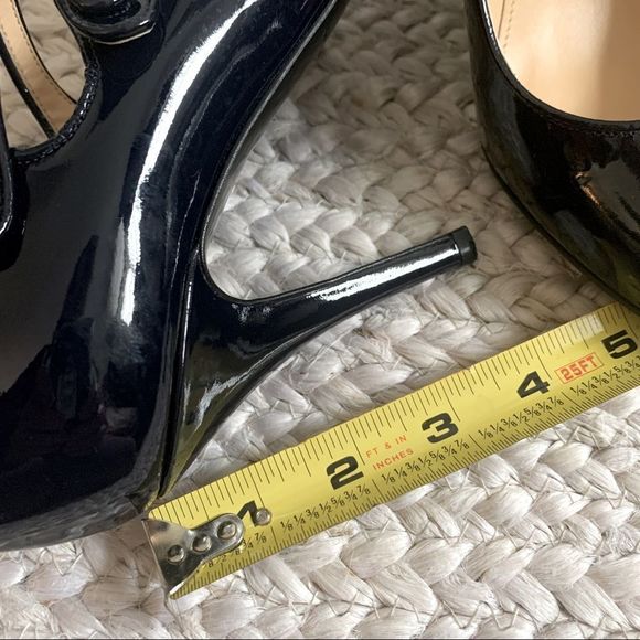 J CREW Mary Jane Mona Size 8  - Midnight Blue Patent. - Picture 7 of 7